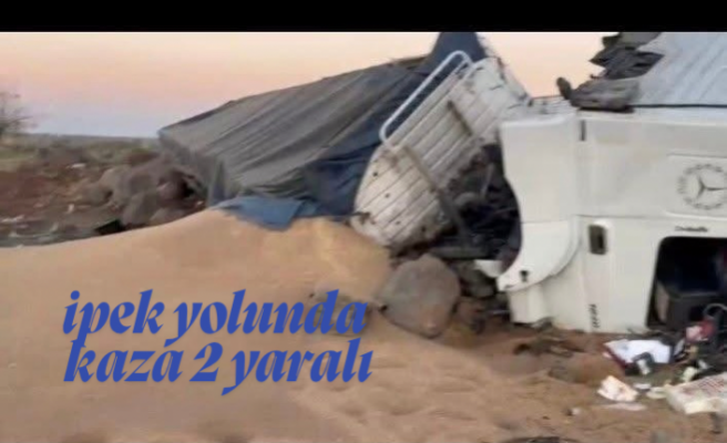 Ipekyolunda kaza 2 kişi yaralandı