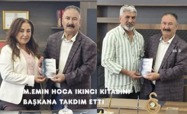 M.Emin Bozkuş’un ikinci kitabı çıktı
