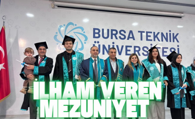 Abdulselam Güleç’ten ilham veren mezuniyet
