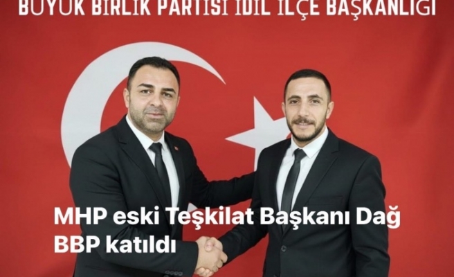 Eski MHP ilçe başkanı BB Partisine katıldı