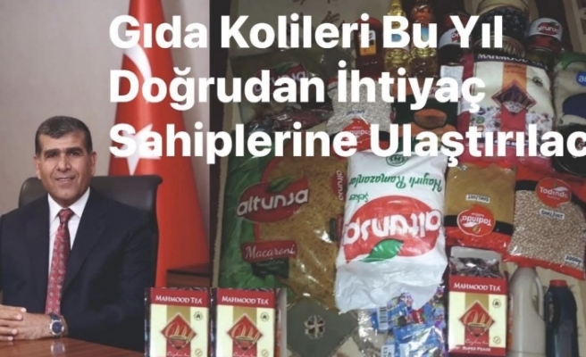 Gıda Kolileri Bu Yıl Muhtarlıklar Dışında Dağıtılacak