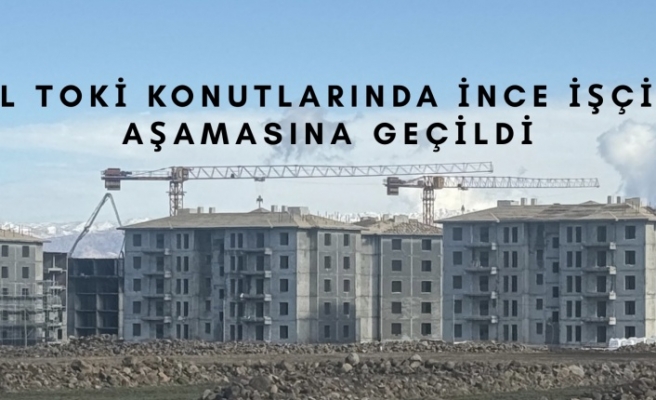 İdil’de Yeni TOKİ Konutları Yükseliyor
