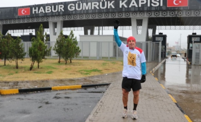 Melaye Cızıri anmak için Habur’dan Cizre’ye koşuyor