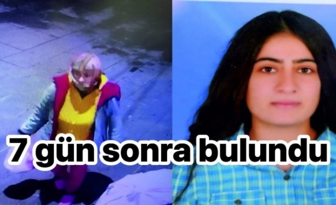 7 gün kayıptı Adana’da bulundu
