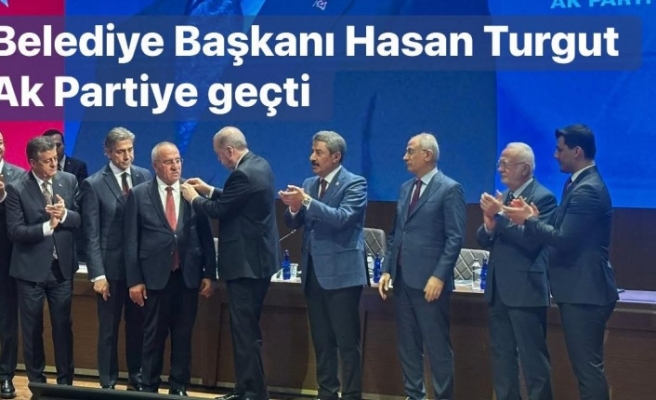 Karalar Belde Belediye Başkanı Hasan Turgut AK Parti’ye Katıldı