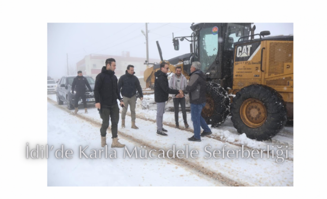 Kaymakam Adıgüzel Sahada: Yollar Açılıyor