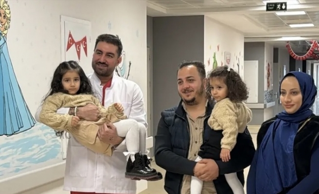 Mıknatıs yutan kız kurtarıldı