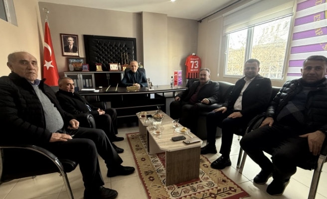 Nüri Aykan’a Tebrik ziyaretleri sürüyor