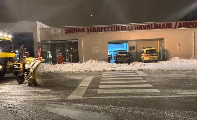 Şırnak’ta Uçak Seferleri iptal edildi