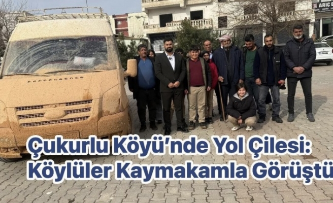 Çukurlu Köyü Sakinlerinden Yol Talebi