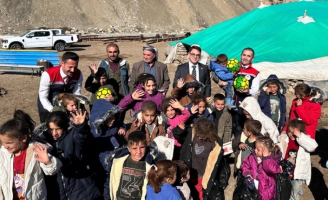 Göçer Çocuklarına ziyaret