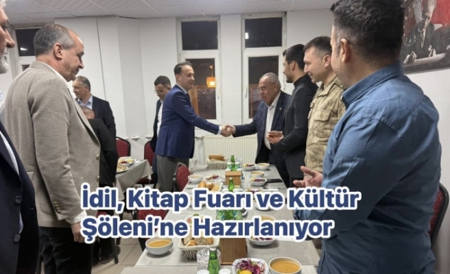 İdil’de Kitap Fuarı ve Kültür Şöleni etkinliği kuruluyor