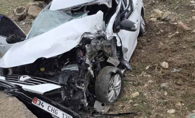 Şırnak’ta trafik kazası 2 kişi yaralandı