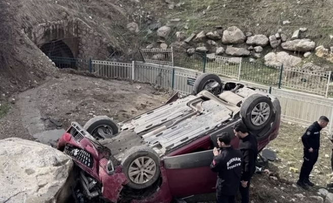 Trafik Kazası Sürücü ağır yaralandı