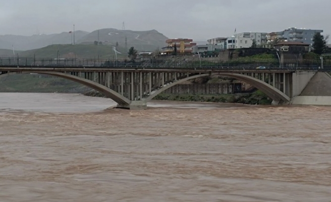 Dicle Nehri Kızıla büründü