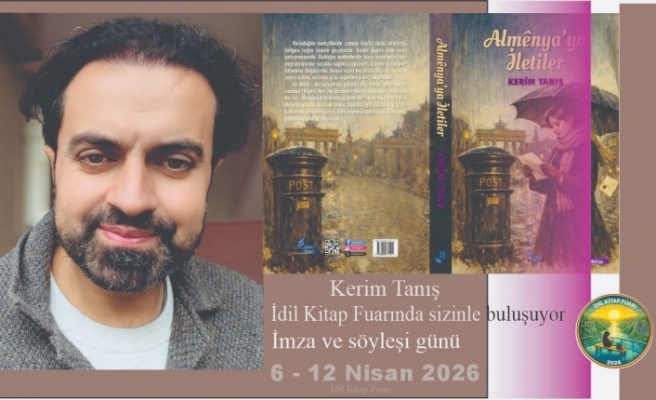 Kerim Tanış İdil Kitap Fuarın’da