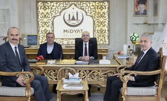 Mehmet Şimşek Midyat’ta