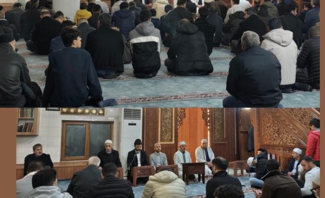 Şeyh Seyda Camii’nde Kadir Gecesi Coşkusu