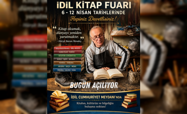 İdil Kitap Fuarı törenle açılıyor