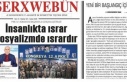 Serxwebun gazetesi yayın hayatına son verdi