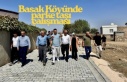 Ak Parti ilçe Başkanı Parke taşı çalışmasını...