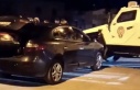 Zırhlı araç otomobil çarpıştı