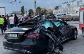 İdil'li aile trafik kazası geçirdi 1 ölü 4 yaralı
