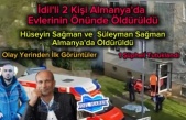 Almanya’da işlenen cinayetten ilk görüntüler