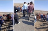 Traktör kazası 1 ölü 2 yaralı