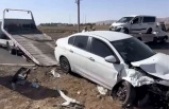 Trafik kazası 4 kişi yaralandı