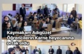 Karne Gününde Kaymakamdan Öğrencilere Moral Ziyareti