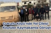 Çukurlu Köyü Sakinlerinden Yol Talebi