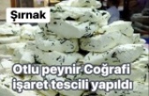 Otlu Peyniri Coğrafi işaret tescillendi