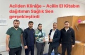Sağlık Sen Acil El kitabını dağıttı