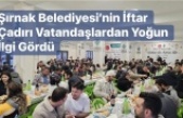 Şırnak’ta Ramazan Sofrası kuruldu