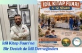 İdil Derneğin’den Kitap Fuarına destek