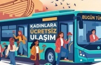 Şırnak’ta Kadınlar Günü nedeniyle şehir içi ücretsiz