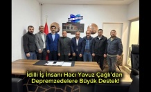 6 Şubat Depreminde yardıma koşanlar unutulmadı
