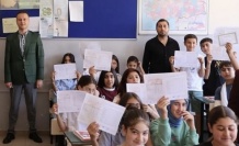 Öğrenciler Karne heyecanı yaşadı