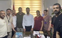 Yeni Başhekime ziyaretler devam ediyor