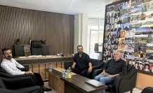 İlçe başkanlarından İdil habere ziyaret
