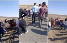 Traktör kazası 1 ölü 2 yaralı