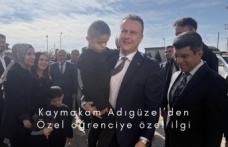 Kaymakam Adıgüzel, Özel Öğrenciyi Kucaklayarak Etkinliğe Katıldı