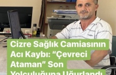 Cizre Sağlık Camiasının Acı Kaybı