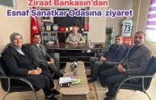 Banka Müdürü Akçay’dan Nuri Başkana ziyaret