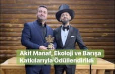 Barış ve Doğa İçin Çalışan Akif Manaf’a Özel Ödül