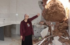 Heyelan: Ev Hasar gördü