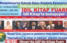 Ünlü Yazarlar İdil Kitap Fuarı’nda Buluşuyor