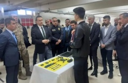 Kaymakamdan TUBİTAK Fuarına ziyaret