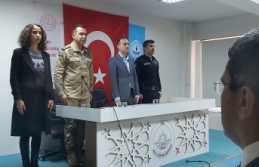 Kaymakam Muhtarlarla toplantı gerçekleştirdi